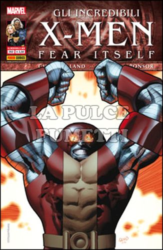 INCREDIBILI X-MEN #   262 - FEAR ITSELF